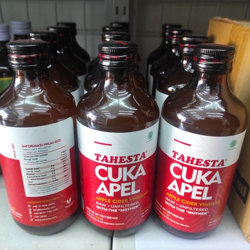 

Cuka Apel Tahesta / Cuka Apel Anti Oksidan