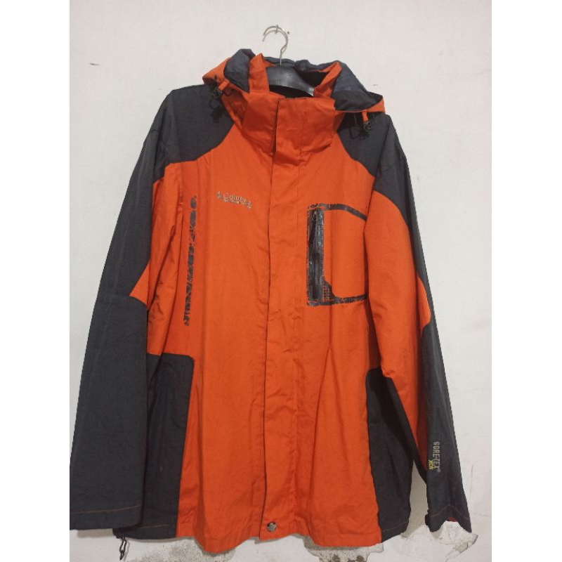 Columbia Titanium Gore-Tex jaket outdoor jaket gunung Columbia XXL jaket second