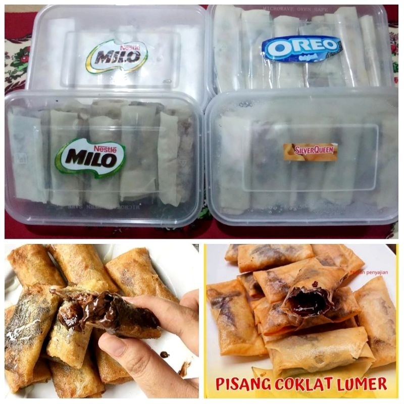 

[ INSTAN ] Pisang coklat lumer