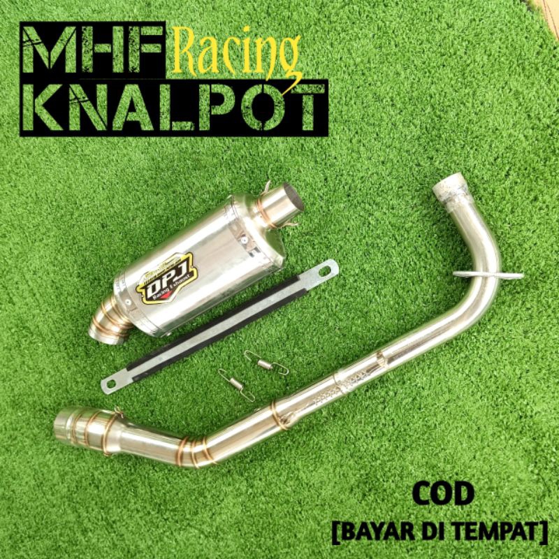 Knalpot Oval DPJ/Knalpot DPJ/Knalpot Motor 4 Tak