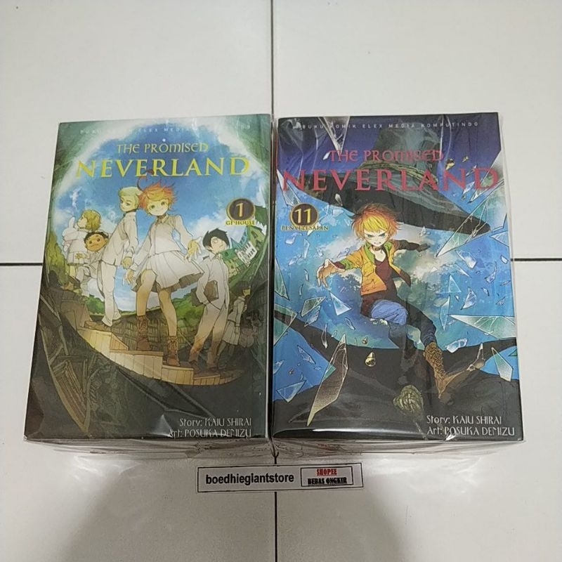 Komik The Promised Neverland 1-20 tamat, kolpri no coret, TS