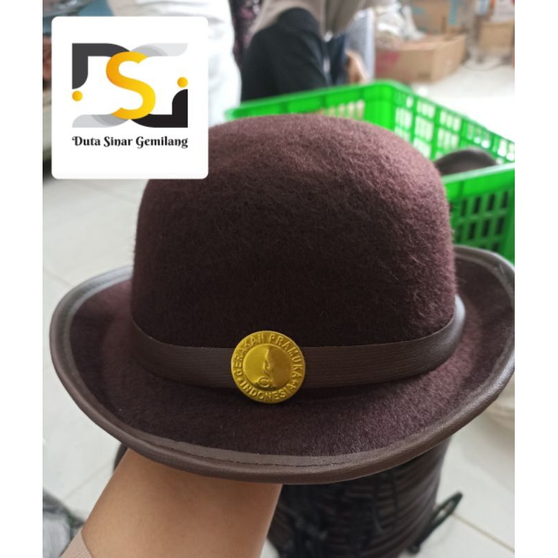 Topi Boni Pramuka | Topi Boni Pramuka Laken