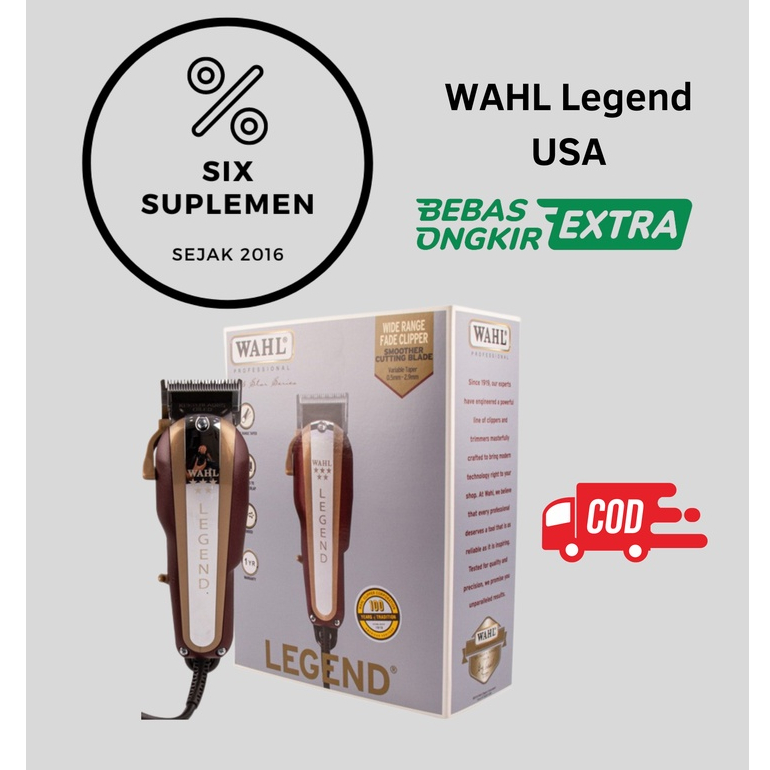 Clipper Wahl Alat Cukur Legend 5 star (Original USA)