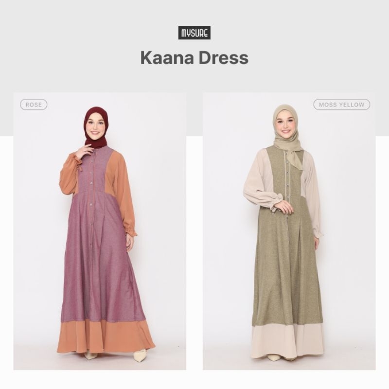 GAMIS CASUAL KEKINIAN KAANA DRESS