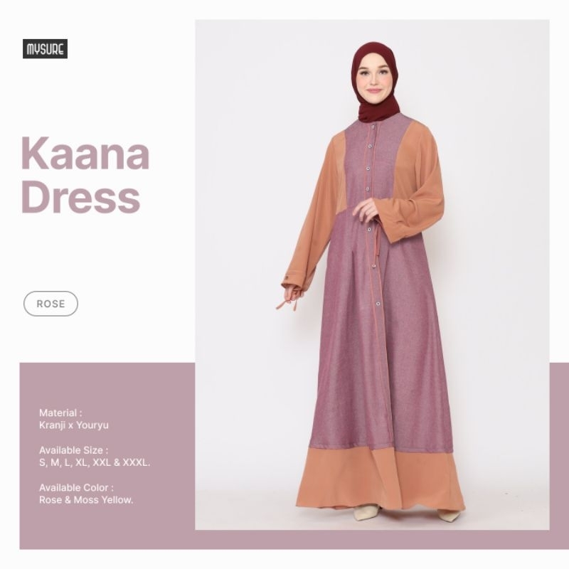 GAMIS CASUAL KEKINIAN KAANA DRESS