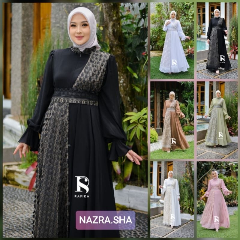 ALUNA DRESS RAYA SERIES Original By Rafika.