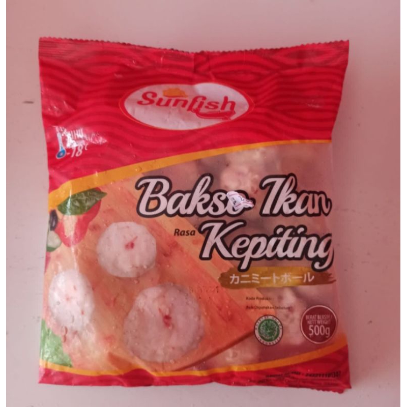 

sunfish bakso kepiting