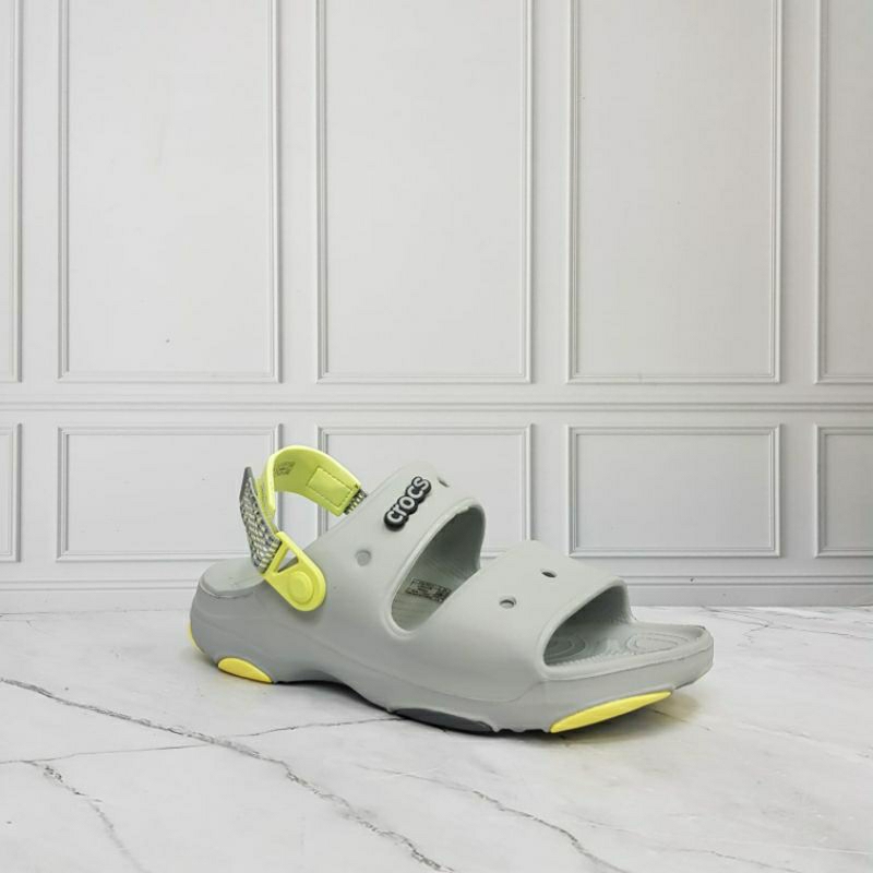 Sendal gunung Crocs Terrain sandal slop cowok pria karet