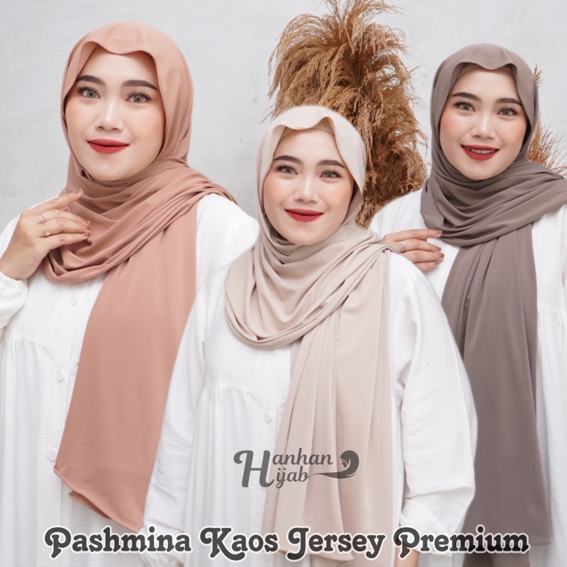 PASHMINA JERSEY PREMIUM POLOS 175 x 75