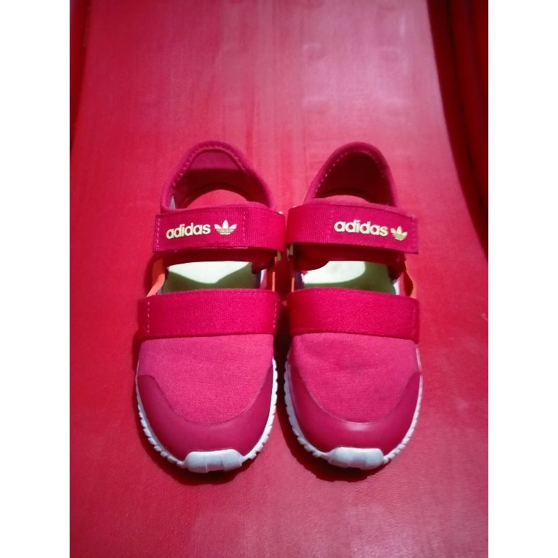 Like New Adidas Doom Sandals Baby Red Original Adidas Kids Sandal Original Adidas Baby Shoes