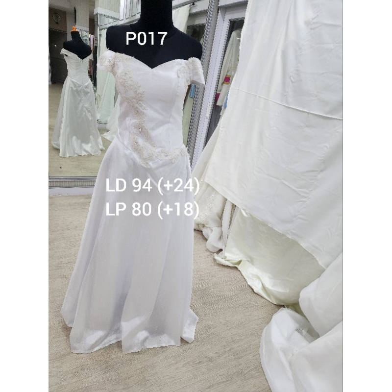 GAUN PENGANTIN / WEDDING GOWN PRELOVED /GAUN PESTA/BRIDE BRIDEMAIDS  GOWN / GAUN PENGAPITPETTICOAT / PETIKUT / UNROK / PENGEMBANG GAUN PENGANTIN KAWAT 3 DENGAN PLUS KAIN TILE