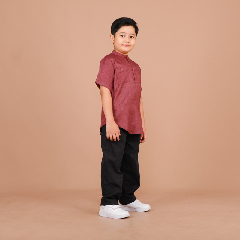 Celana Chino (2) Anak 1 2 3 4 5 6 7 8 9 10 Tahun bahan katun lembut warna