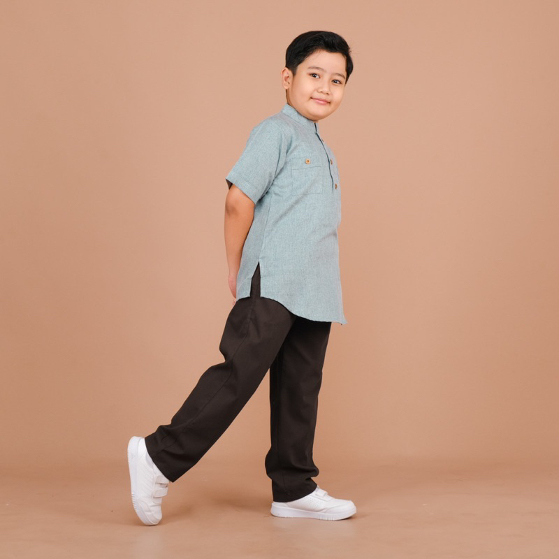 Celana Chino (2) Anak 1 2 3 4 5 6 7 8 9 10 Tahun bahan katun lembut warna