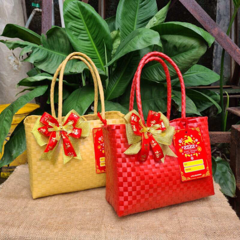 READY STOK!! tas anyaman / tas hampers , tas ukuran sedang, tas wanita, tas cantik GROSIR