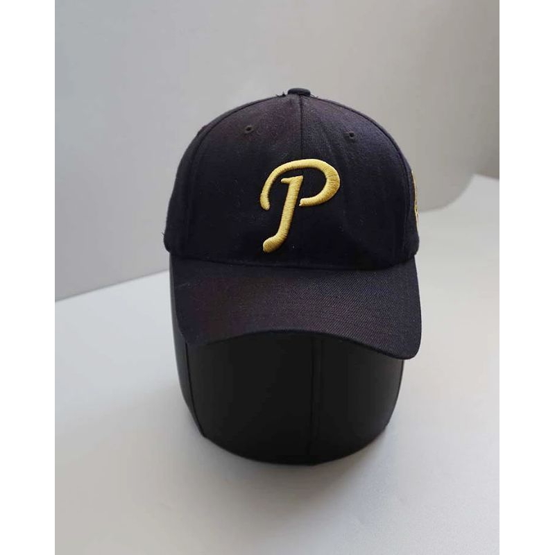 TOPI ACE H&C PHILADELPHIA INISIAL P HITAM BRANDED