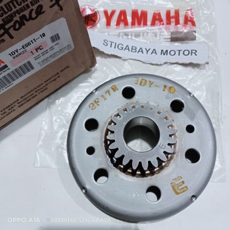 mangkok ganda Jupiter Z1 original lonceng kampas kopling ganda Vega force original