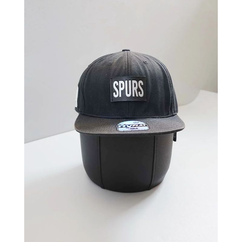 TOPI SNAPBACK NBA SAN ANTONIO SPURS HYFLAT BRANDED ORI HITAM