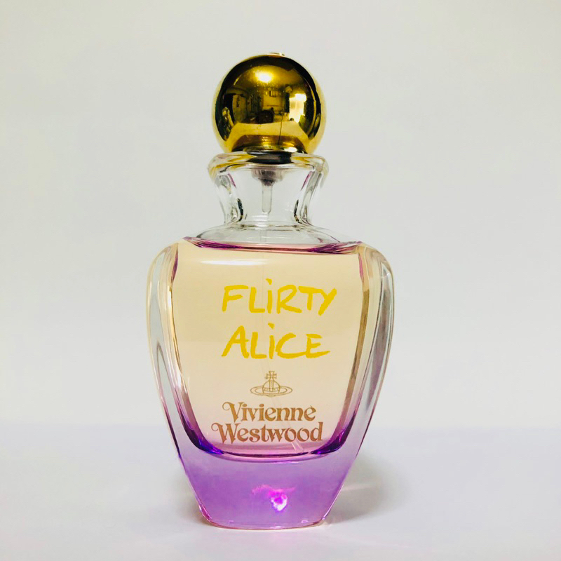 Preloved 95% flirty alice vivienne westwood edt 75ml