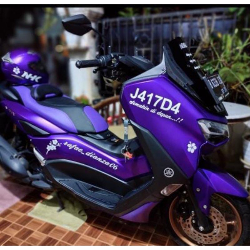 Cover Jok Motor Modifikasi All New Nmax