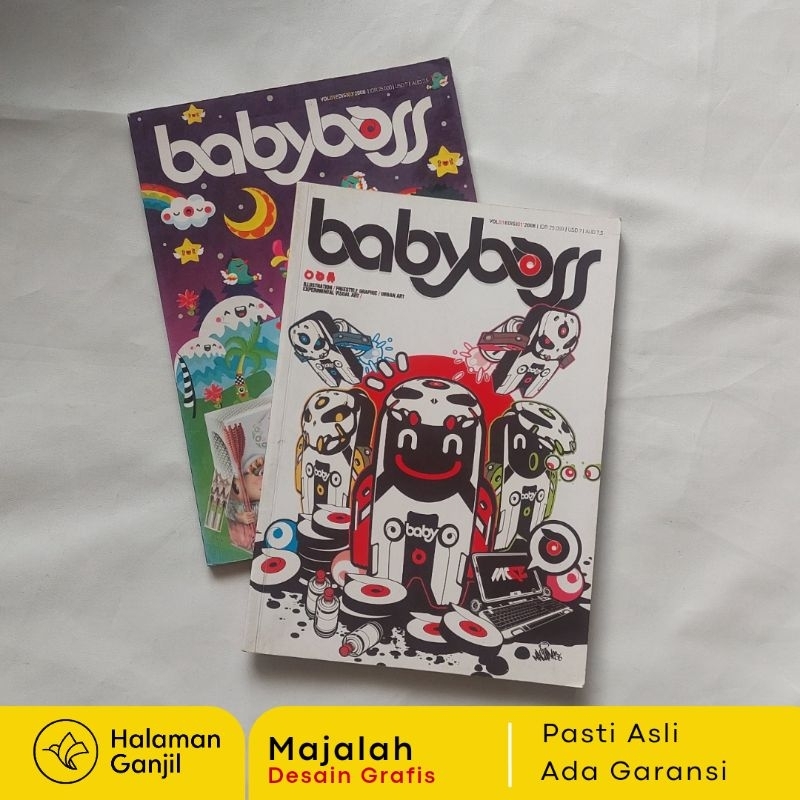 Majalah Desain Grafis Babyboss [ illustration freestyle graphic urban art experimental visual art ]