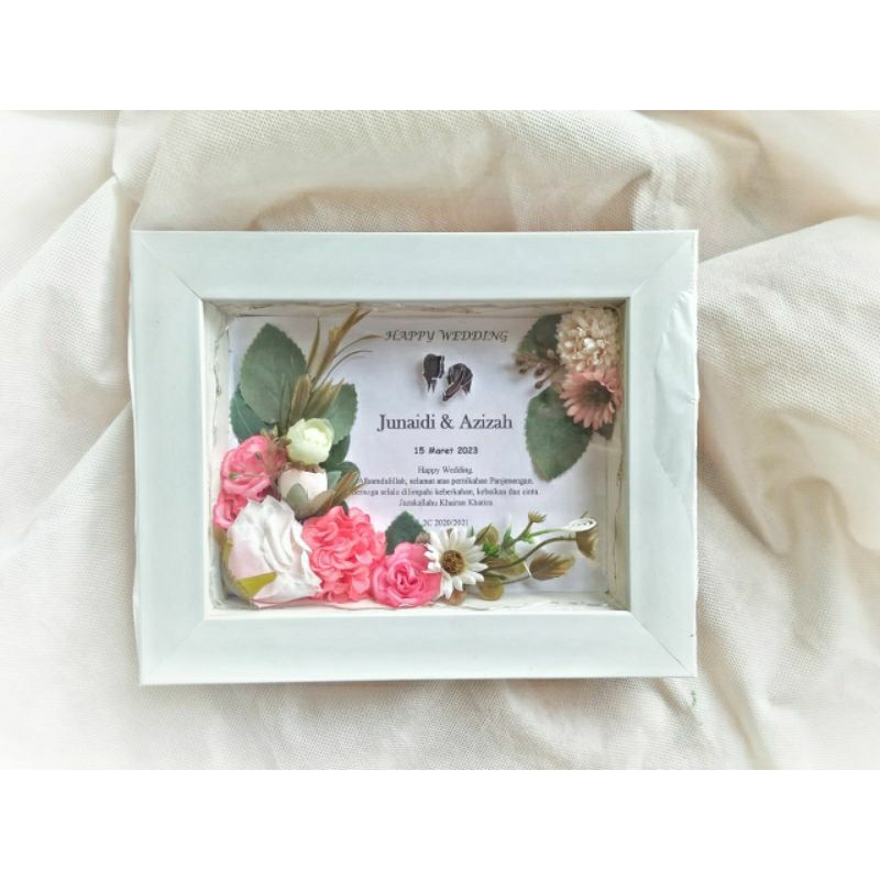 FRAME 3D LED DIY RUSTIC/FRAME WEDDING/FRAME GRADUATIOn