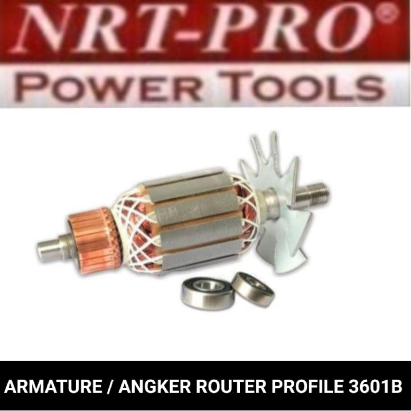 armature / angker mesin router profile 3601 /3601B NRT PRO original part