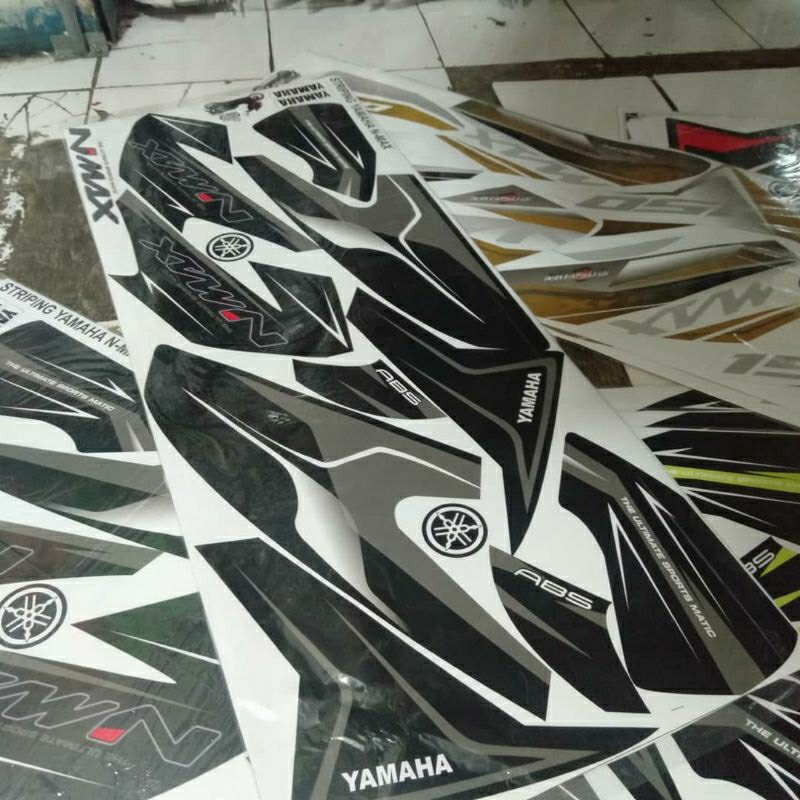 Stiker All NMAX 155 Striping nmax old/lama lis variasi motor nmax 2015-2017-2019