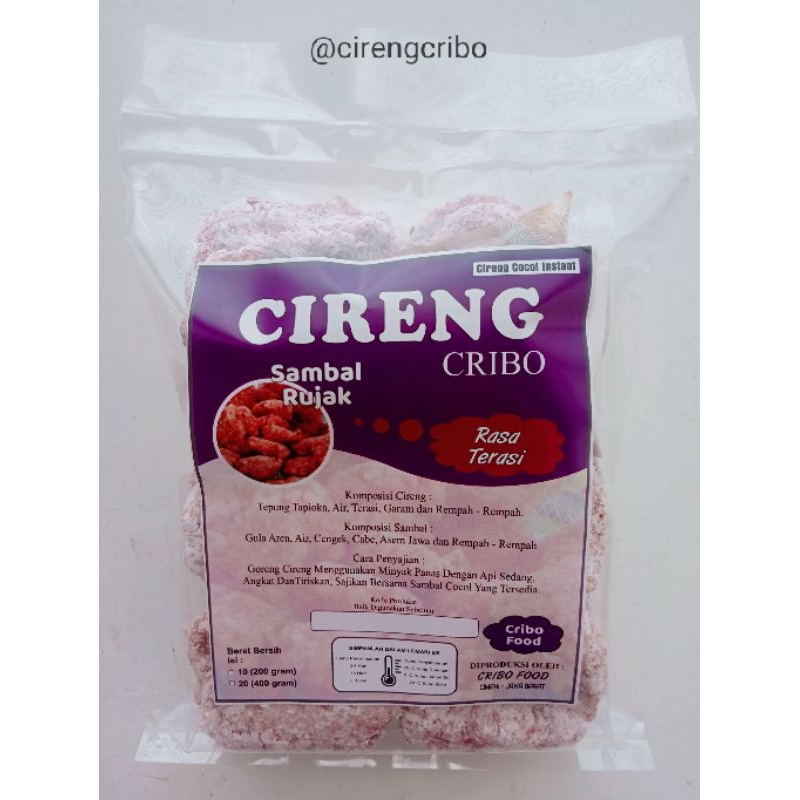 

Rujak Cireng Cribofood Terasi isi 20