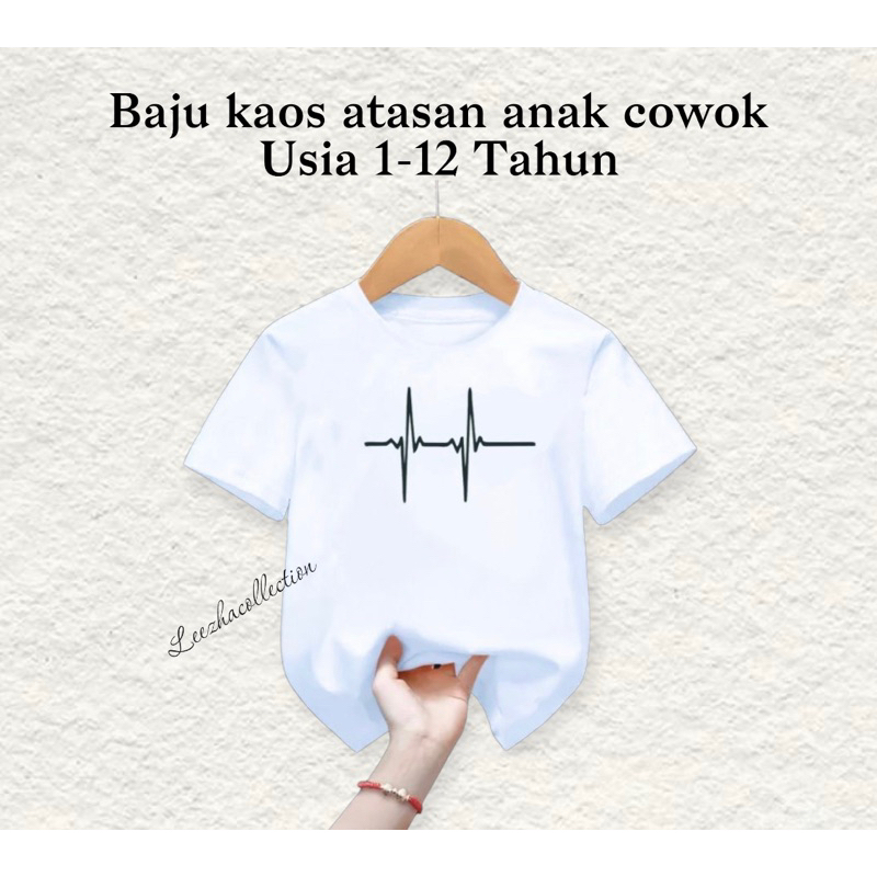 Baju kaos distro anak cowok 1-12 tahun