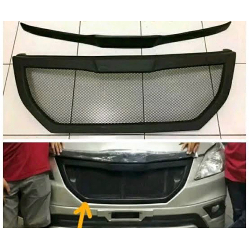 grill innova 2014 - 2015 model jaring sporty