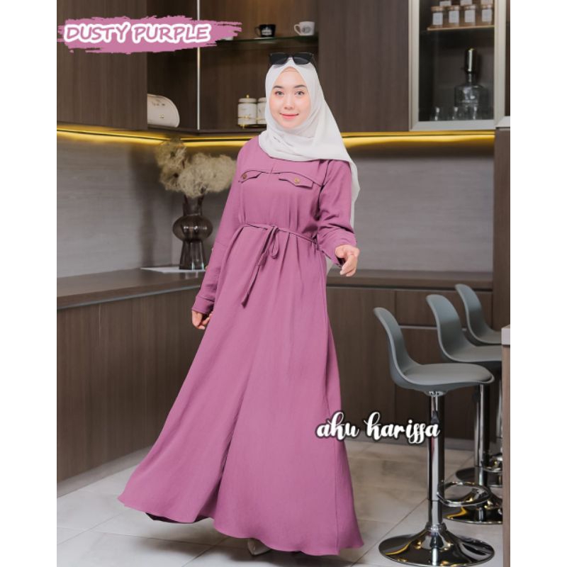 gamis aku karissa/afrina dress ORI aku karissa