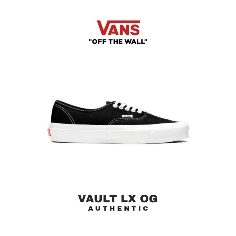 Vans Vault OG Authentic Lx Black White Original