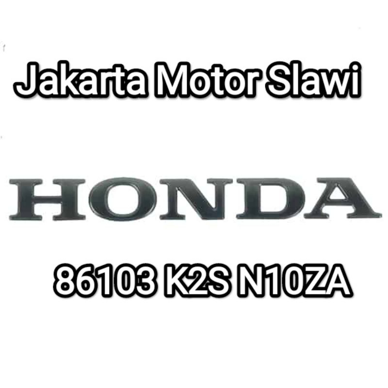 86103-K2S-N10ZA emblem sticker honda bagian sayap vario 160 asli honda harga satuan