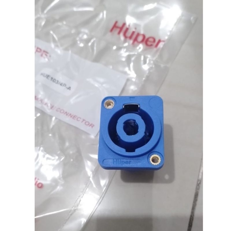 socket spikon HUPER / soket speakon huper HUE 103/4P-A original