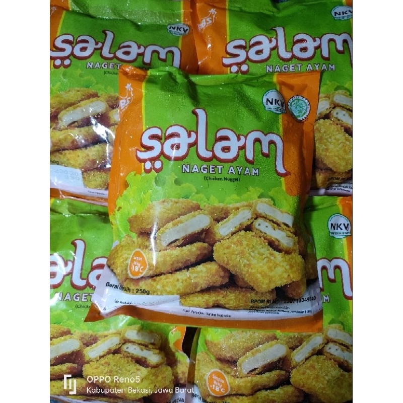 

naget salam 250gr / naget enak / naget gurih