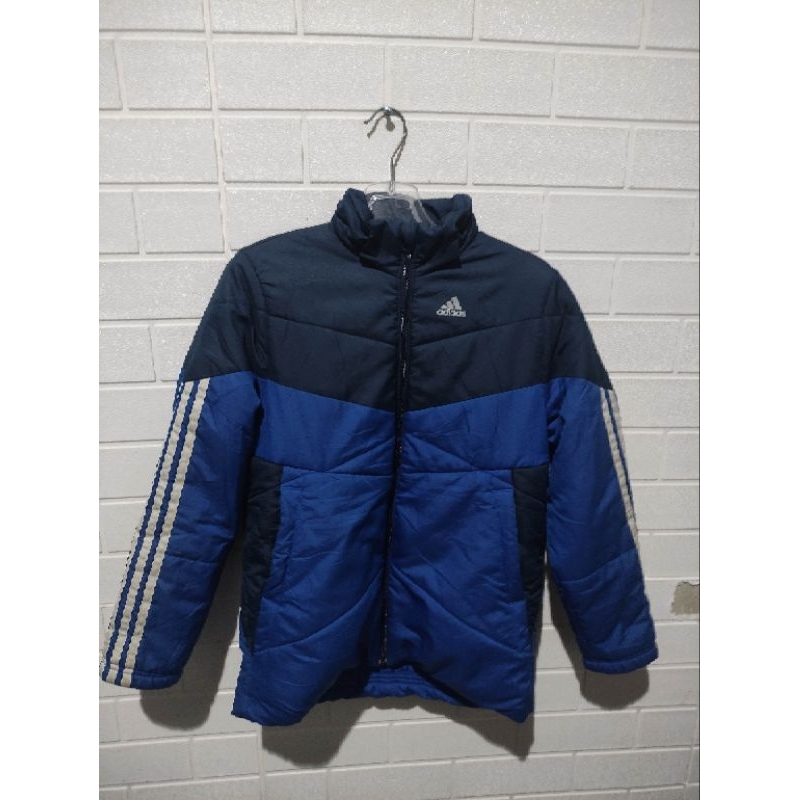 jaket bulang adidas second size S