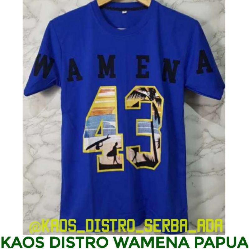 KAOS DISTRO KATUN UNISEX PRIA WANITA ada untuk anak tanggung, remaja, hingga dewasa KEREN WAMENA PAP