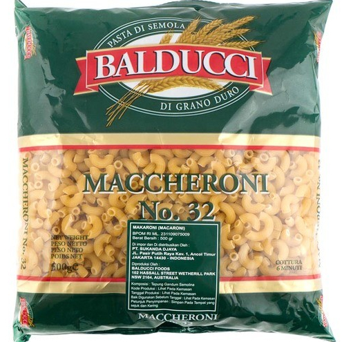 Balducci Maccheroni No. 32 [500gr] / Pasta Macaroni Makaroni