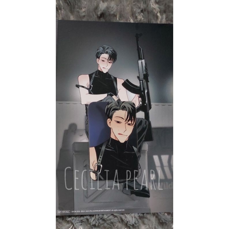 [BOOKED] lezhin season greeting 2023 lezhin postcard+photocard changil