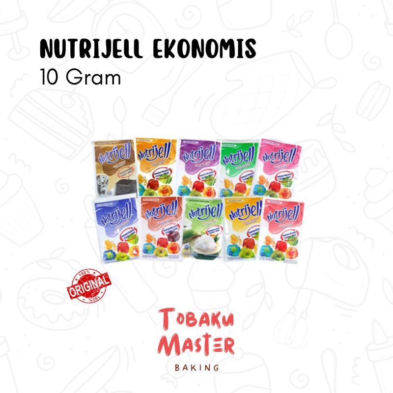 

[ 10 GRAM ] Nutrijell Ekonomis Semua Rasa 10 Gram
