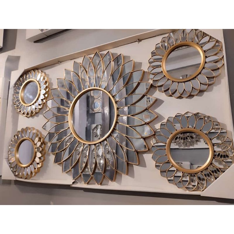 Informa Hiasan Dinding Cermin set 5 pcs