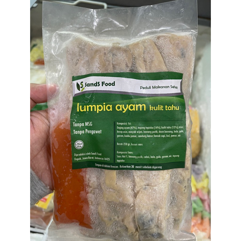 

Lumpia Ayam Kulit Tahu Sands Food