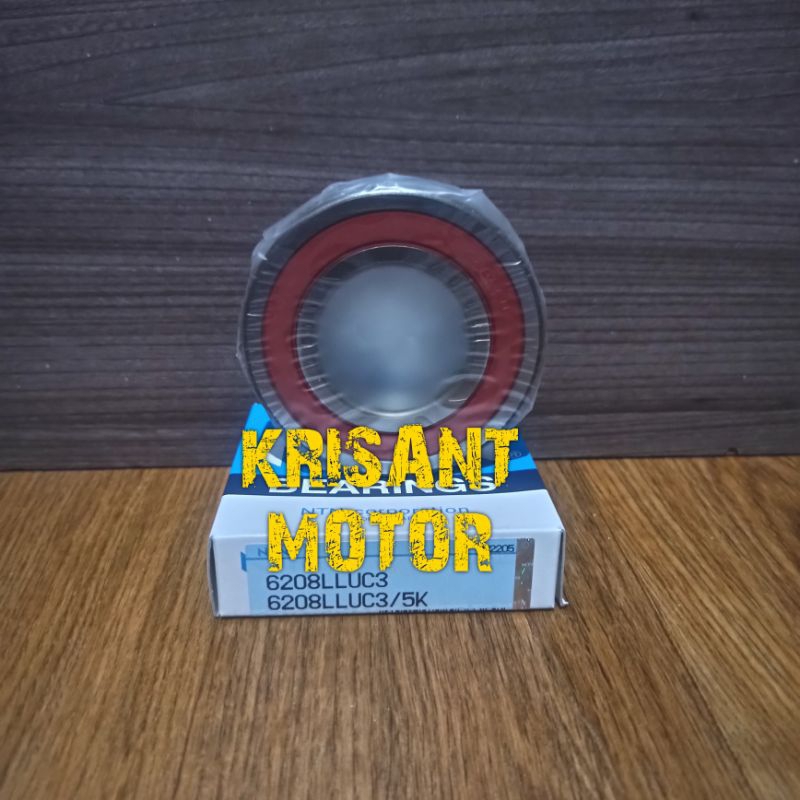 BEARING 6208LLC3 NTN - BALL BEARING 6208 TUTUP KARET