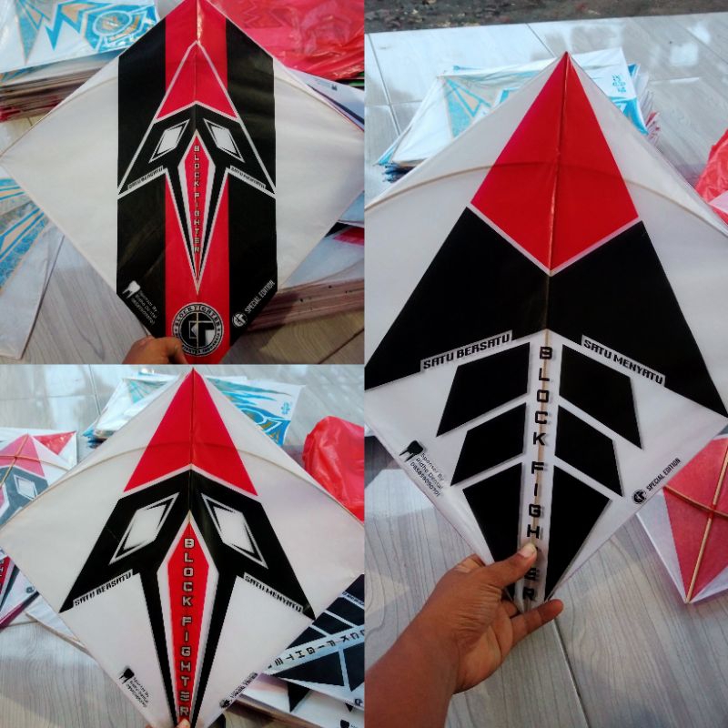 ( Minimal Order 20 Pcs ) LAYANGAN SUKHOI SUPER, FULL PETTUNG,LAYANGAN BLOCK FIGHTER