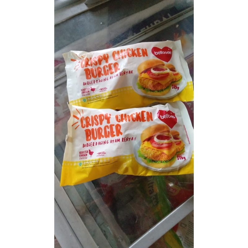 

Belfods Daging Burger Crispcy isi 6 pcs