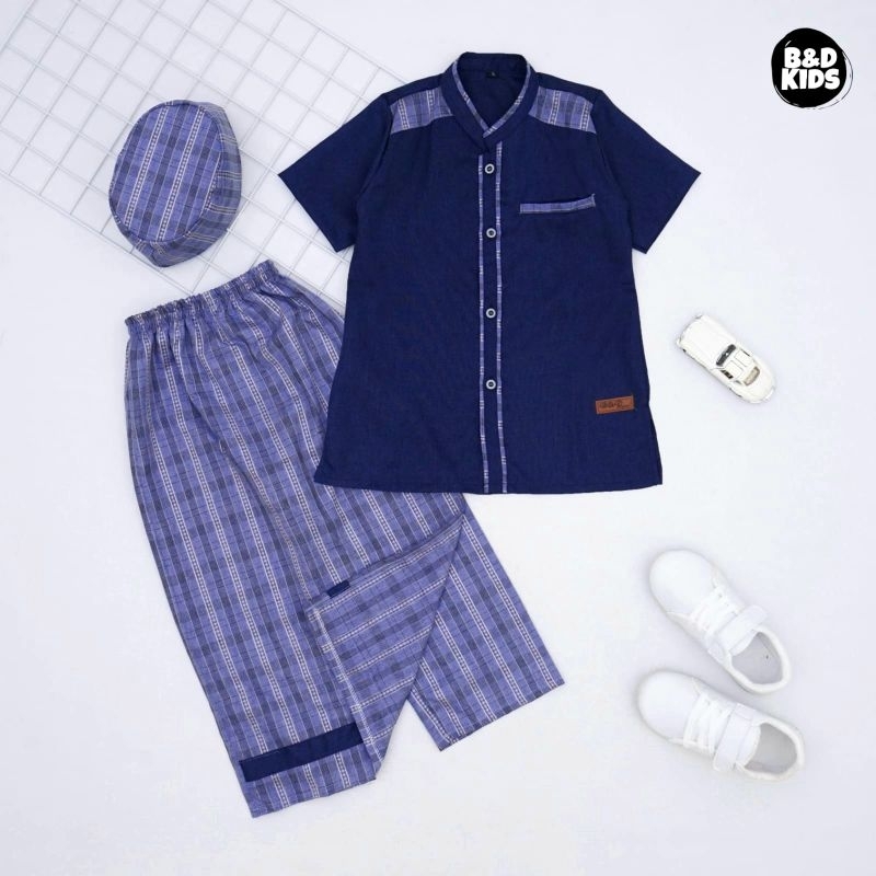 Koko Sarcel Malik Katun Madinah (3-12 tahun) | B&amp;D Kidswear Original