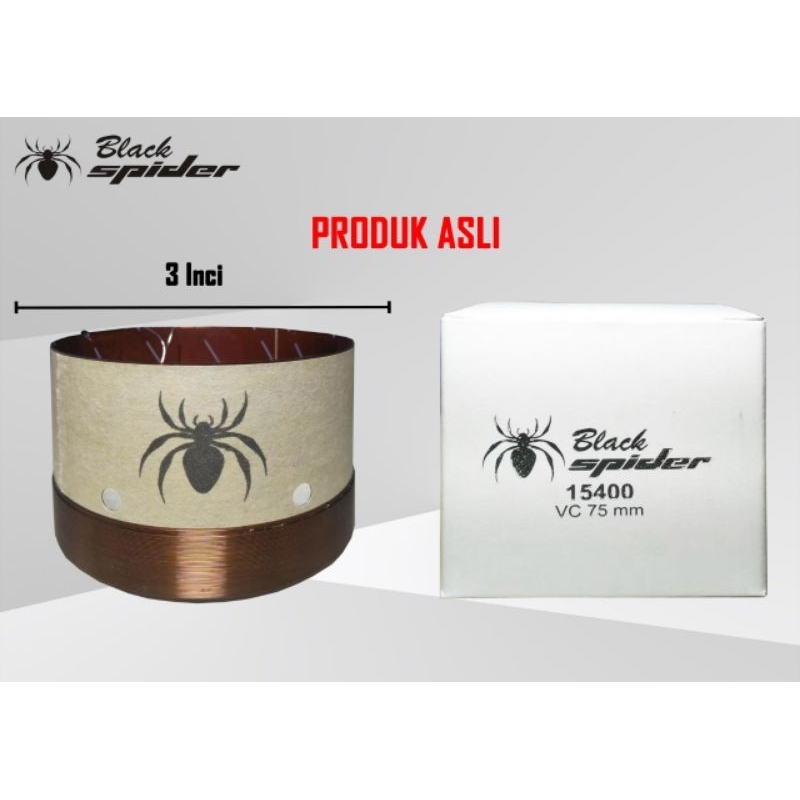Voice coil Blackspider 15400 Spull 3 inch BS 15400 spull 75 Original