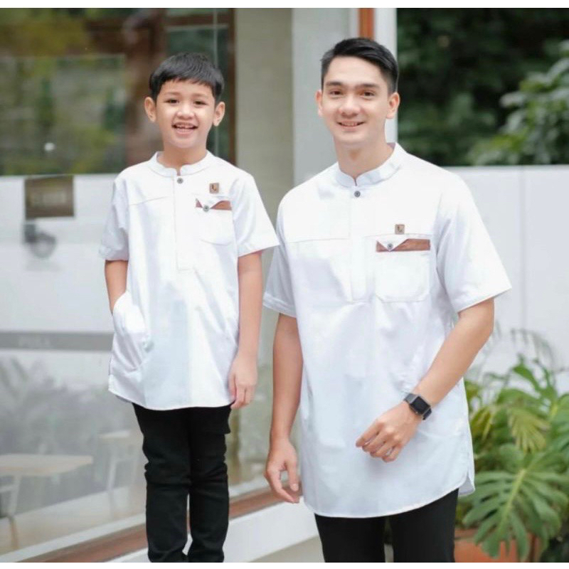 KOKO COUPLE AYAH DAN ANAK PREMIUM/ QURTA PAKISTAN COUPLE AYAH DAN ANAK