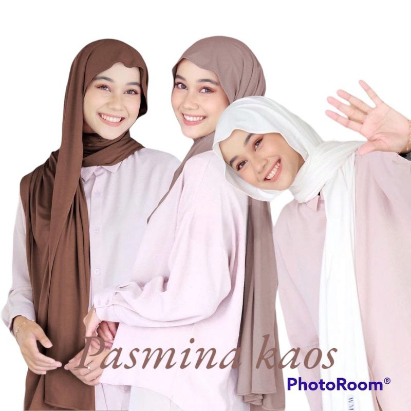 PASMINA KAOS 180 x 80 Cm | Pasmina Kaos Jersy