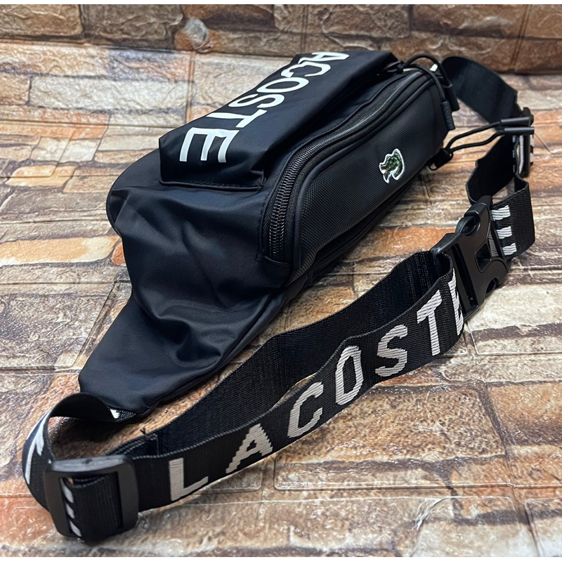 Waistbag LC import waist bag pria wanita tas selempang Anti Air Nylon Quality